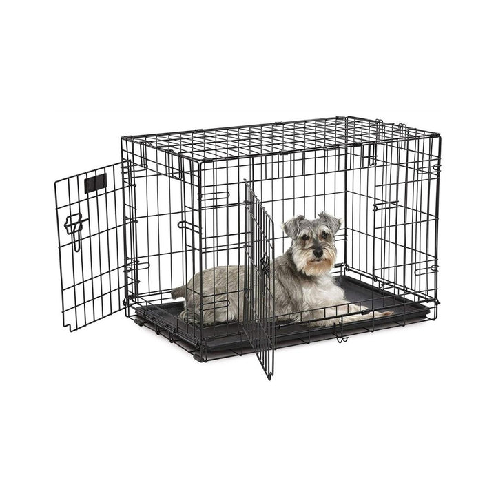 Size 30 MidWest Dog Crate Life Stages Double Door Petz.ae