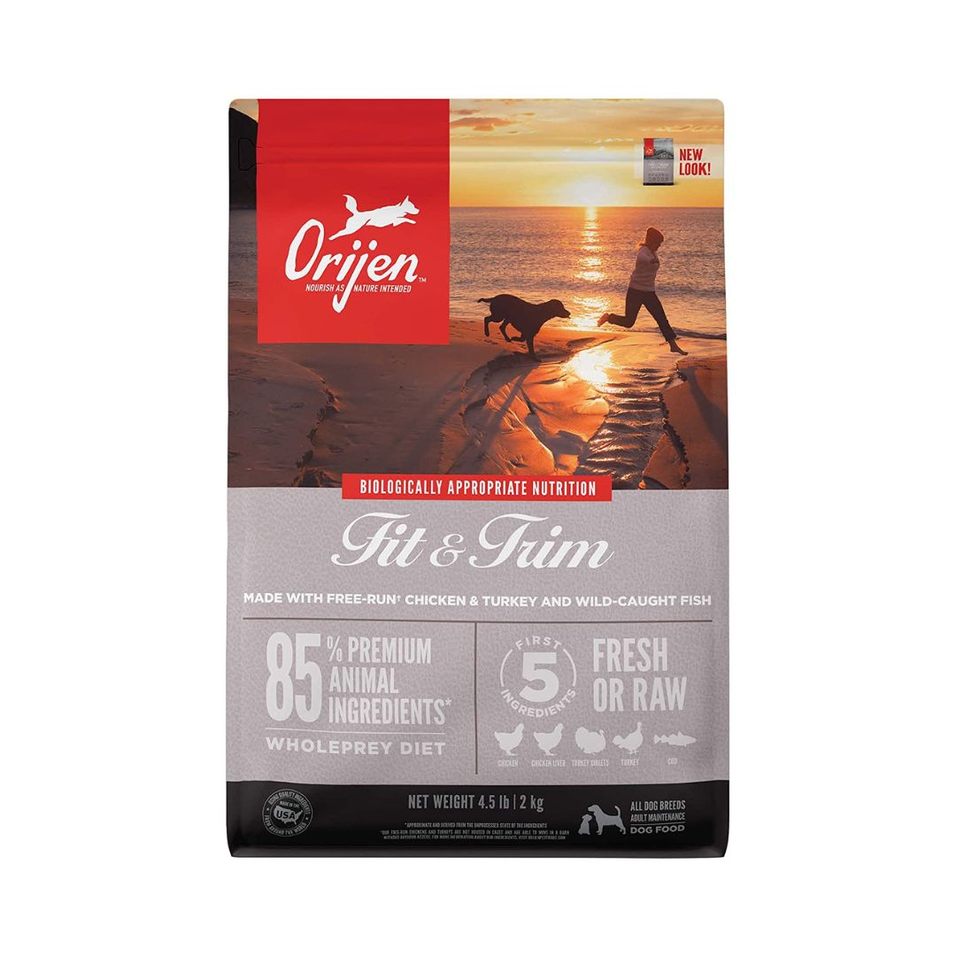 Orijen Fit & Trim Dog Dry Food - Front Bag 