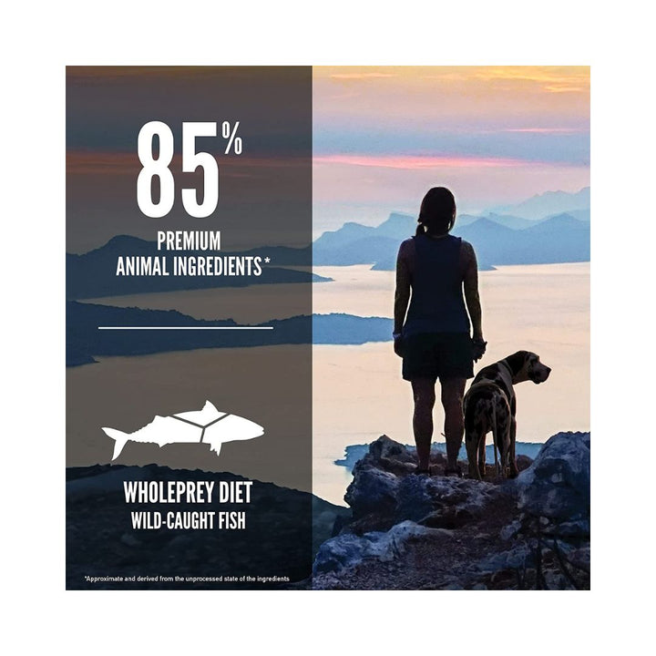 Orijen Six Fish Dog Dry Food Help your dog thrive with the power of protein-rich recipes that provide peak nourishment 4.