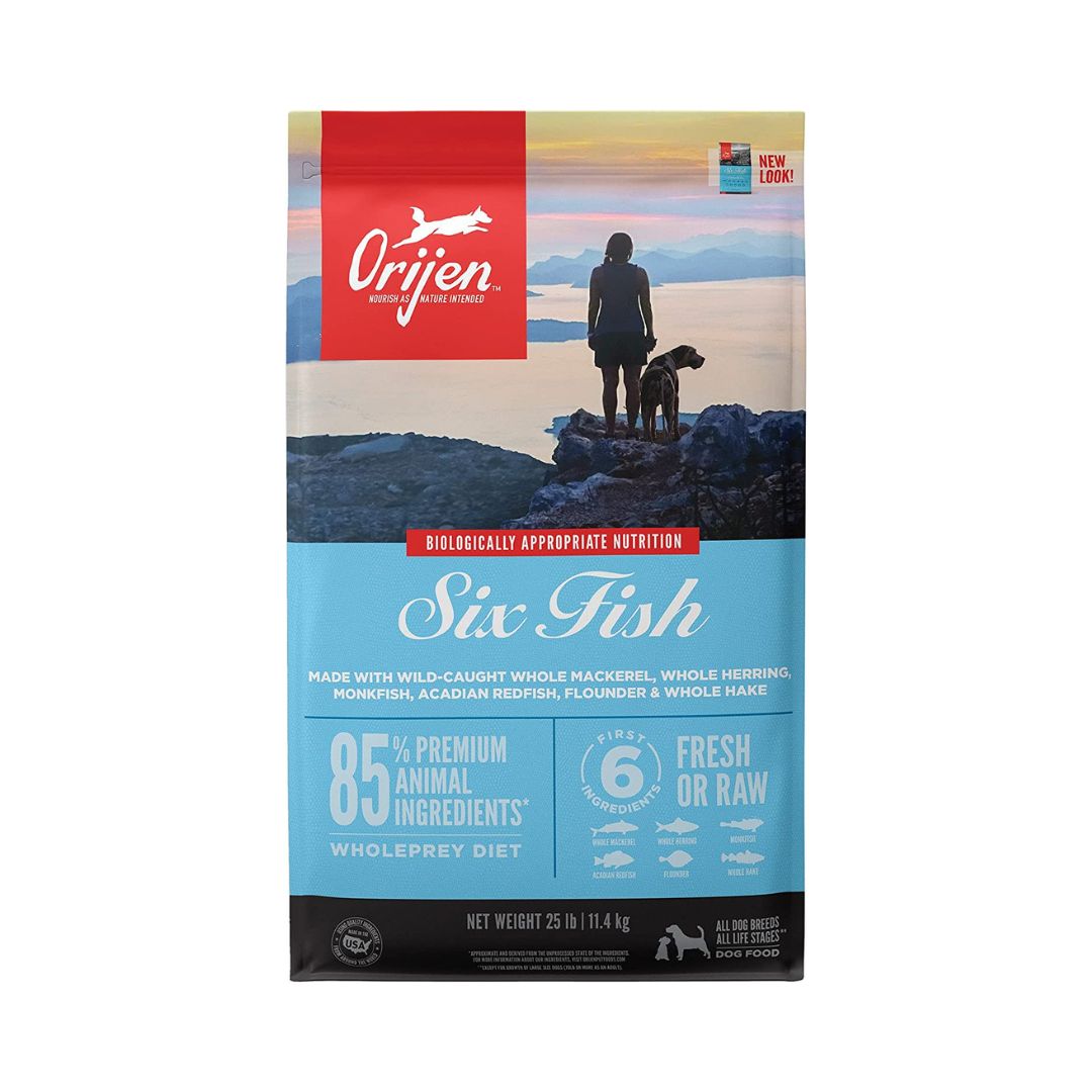 Buy Orijen Six Fish Dog Dry Food | Petz.ae