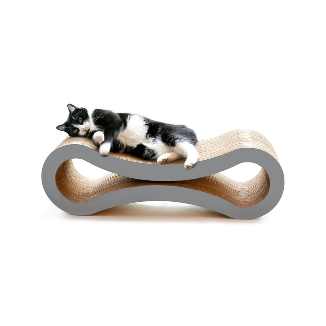 PetFusion’s Cat Scratcher Lounge serves double duty as both a cat scratcher and a lounge that promises to keep your finicky companions coming back for more.