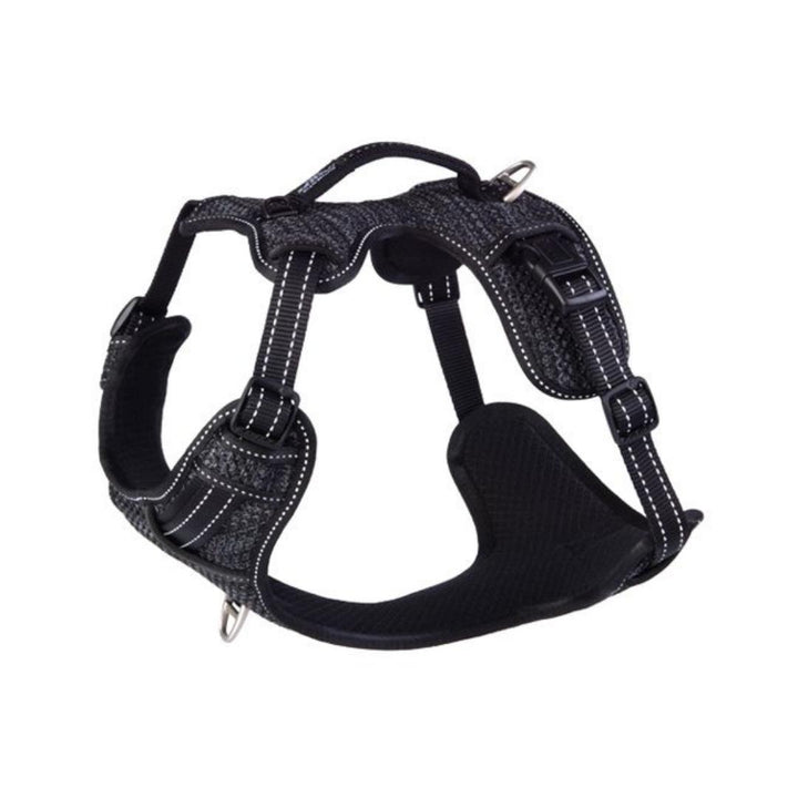 The Rogz Utility Explore Harness is designed to keep your canine companion cozy while offering you added control Black. 