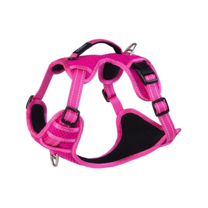 The Rogz Utility Explore Harness is designed to keep your canine companion cozy while offering you added control Pink. 