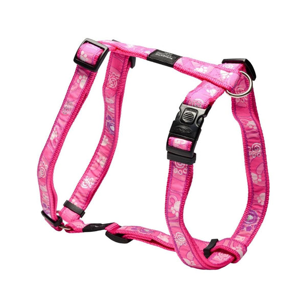 Rogz Pink Paw Dog Harness Petz.ae Dubai Pet Store