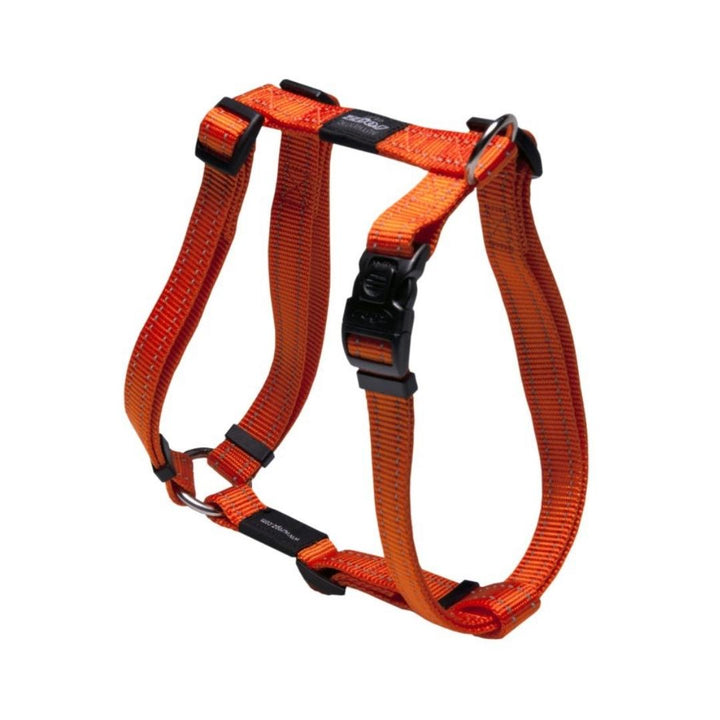 Rogz Utility Reflective Stitching Orange Dog Harness Petz.ae Dubai Pet Store