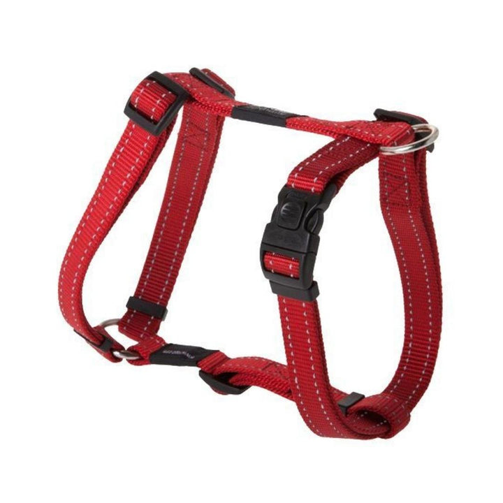 Rogz Utility Reflective Stitching Red Dog Harness Petz.ae Dubai Pet Store