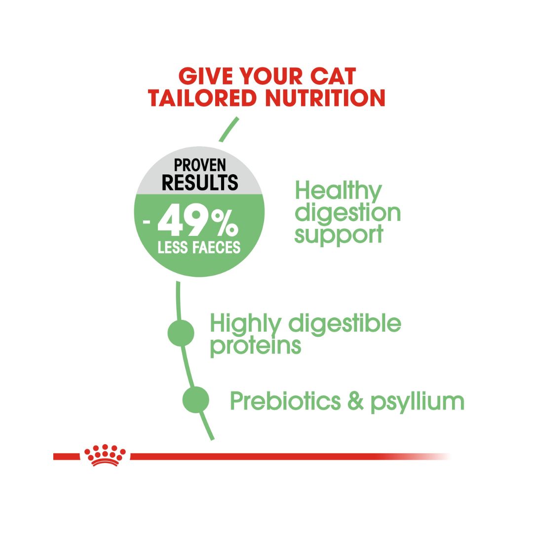 Royal Canin Digestive Care Adult Dry Cat Food - 2kg pack - Food Nutritions 