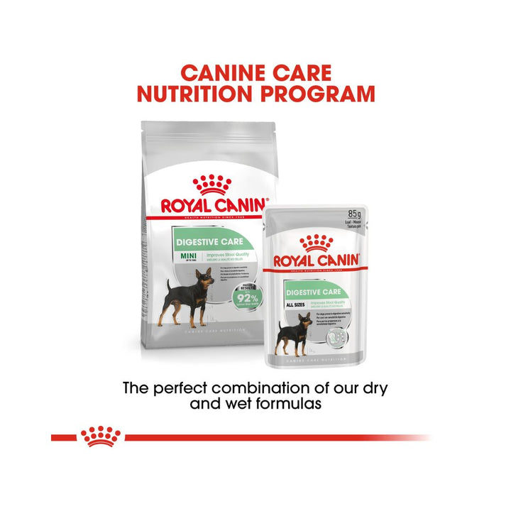 Royal Canin Digestive Care Dog Wet Food - Wet food for adult dogs with digestive sensitivity - With Dry Food