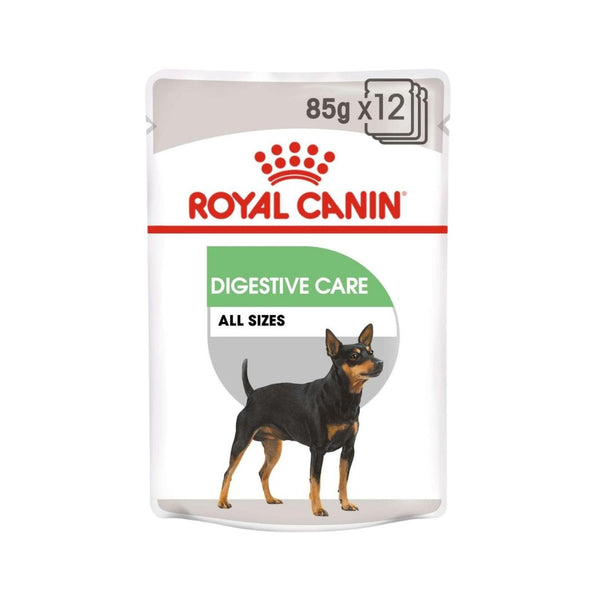Switch to Royal Canin Digestive Care Wet Dog Food and witness the positive impact of high-quality nutrients calibrated for optimal intestinal comfort and better absorption. 