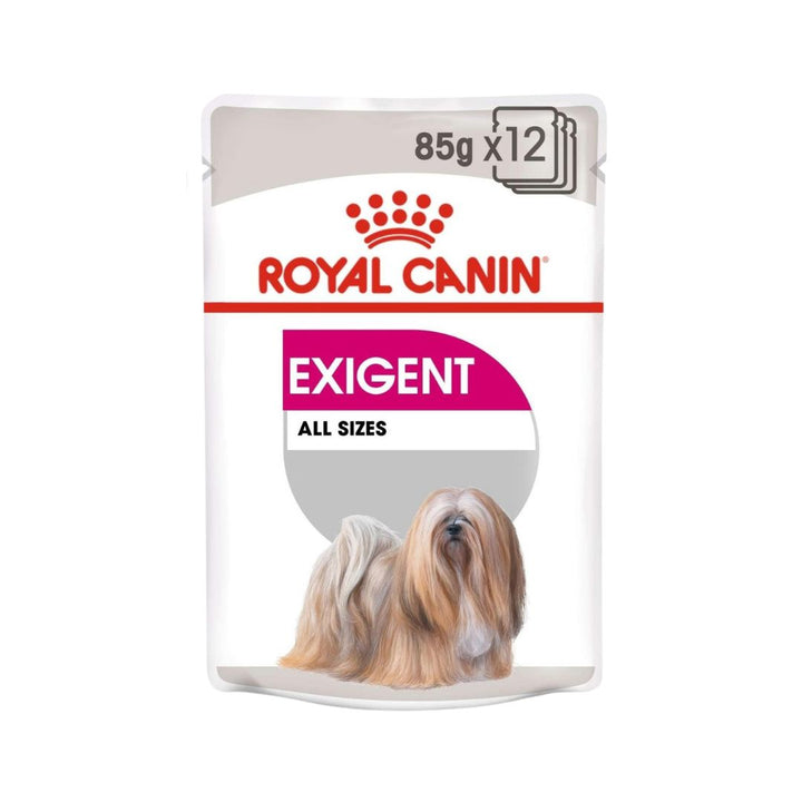 Royal Canin Exigent Dog Wet Food - Wet food for adult dogs with refined palates - Front Pouch 