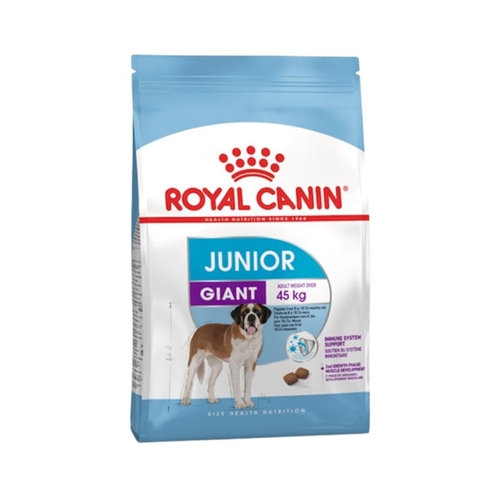 Royal Canin Giant Junior Dog Dry Food - Front Bag 