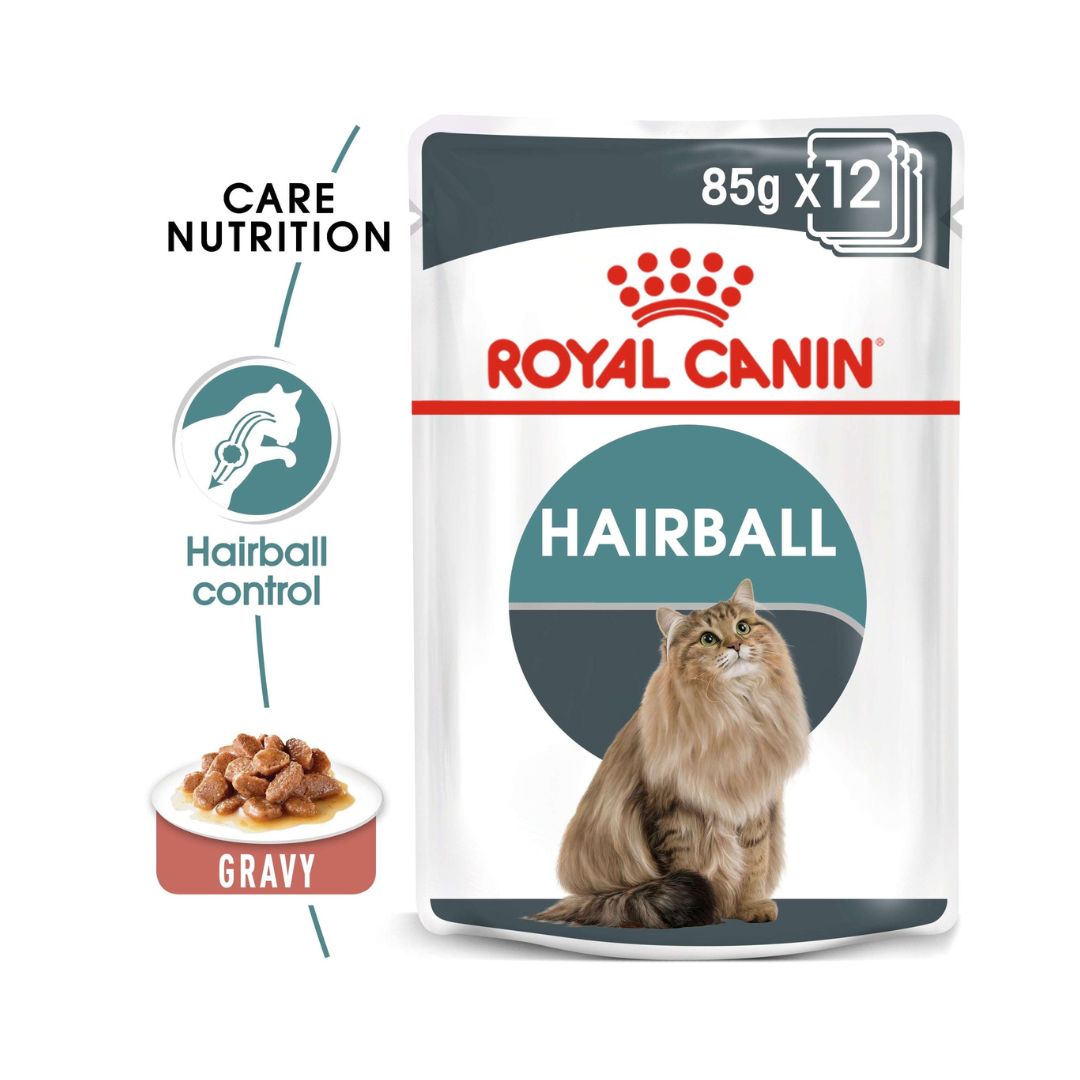 Royal Canin Hairball Gravy Cat Wet Food Care Nutritions 
