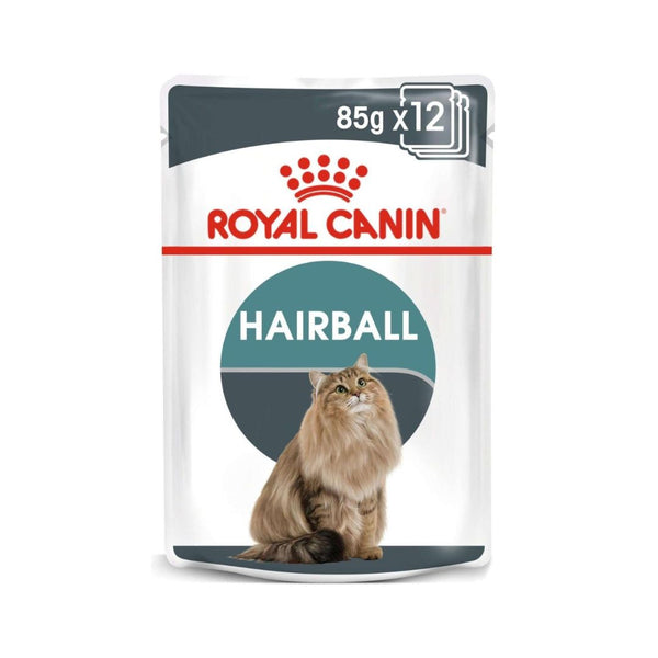 Royal Canin Hairball Gravy Cat Wet Food - Front Pouch 