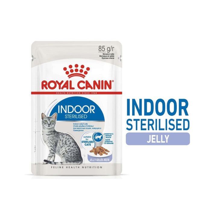 Royal Canin Indoor Sterilised Jelly Cat Wet Food - AD