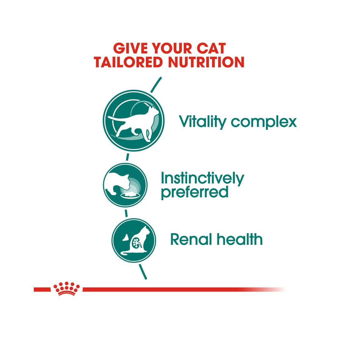 Royal Canin Instinctive 7+ Gravy Adult Wet Cat Food Benefits 