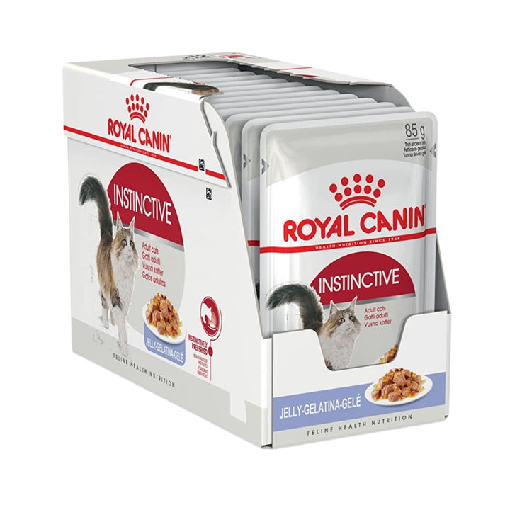 Royal Canin Instinctive Adult Jelly Wet Cat Food Complete feed for adult cats (thin slices in jelly) 7.