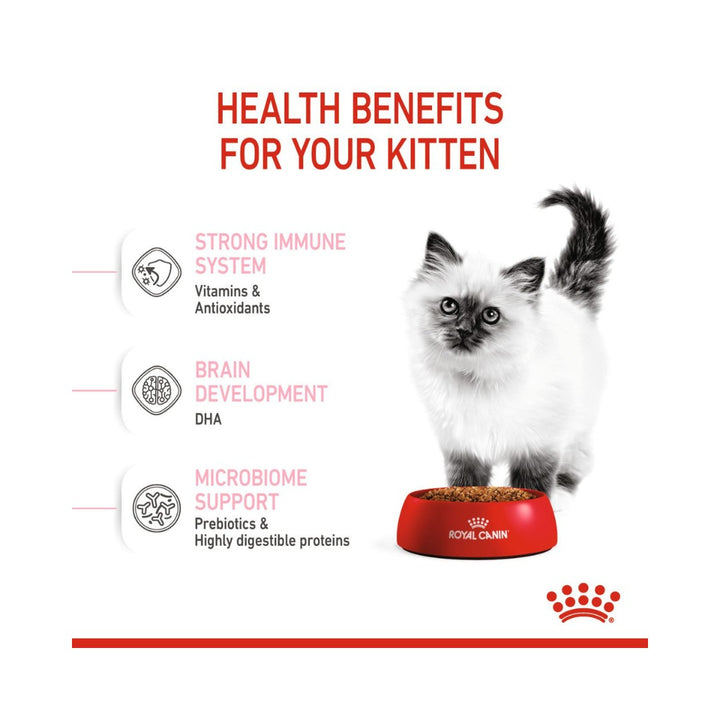 Royal Canin Kitten Dry Food Complete feed for cats - Especially kittens (up to 12 months old) 2.