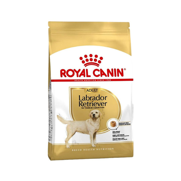 Elevate the well-being of your adult Labrador Retriever with ROYAL CANIN® Labrador Retriever Adult, a meticulously crafted complete feed tailored to meet their unique nutritional needs and designed explicitly for Labrador Retrievers over 15 months old.