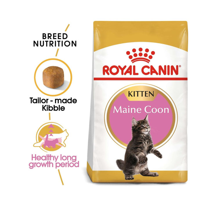 Royal Canin Maine Coon Kitten Dry Food Balanced and complete feed for Maine Coon kittens up to 15 months 2.