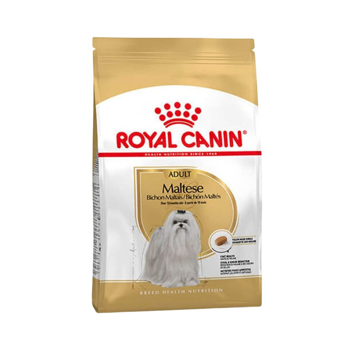 Provide your Maltese companion with the tailored nutrition they deserve. Choose ROYAL CANIN® Maltese Adult Dog Dry Food for a blend of palatability, skin and coat health, and digestive support that keeps your furry friend happy and thriving.