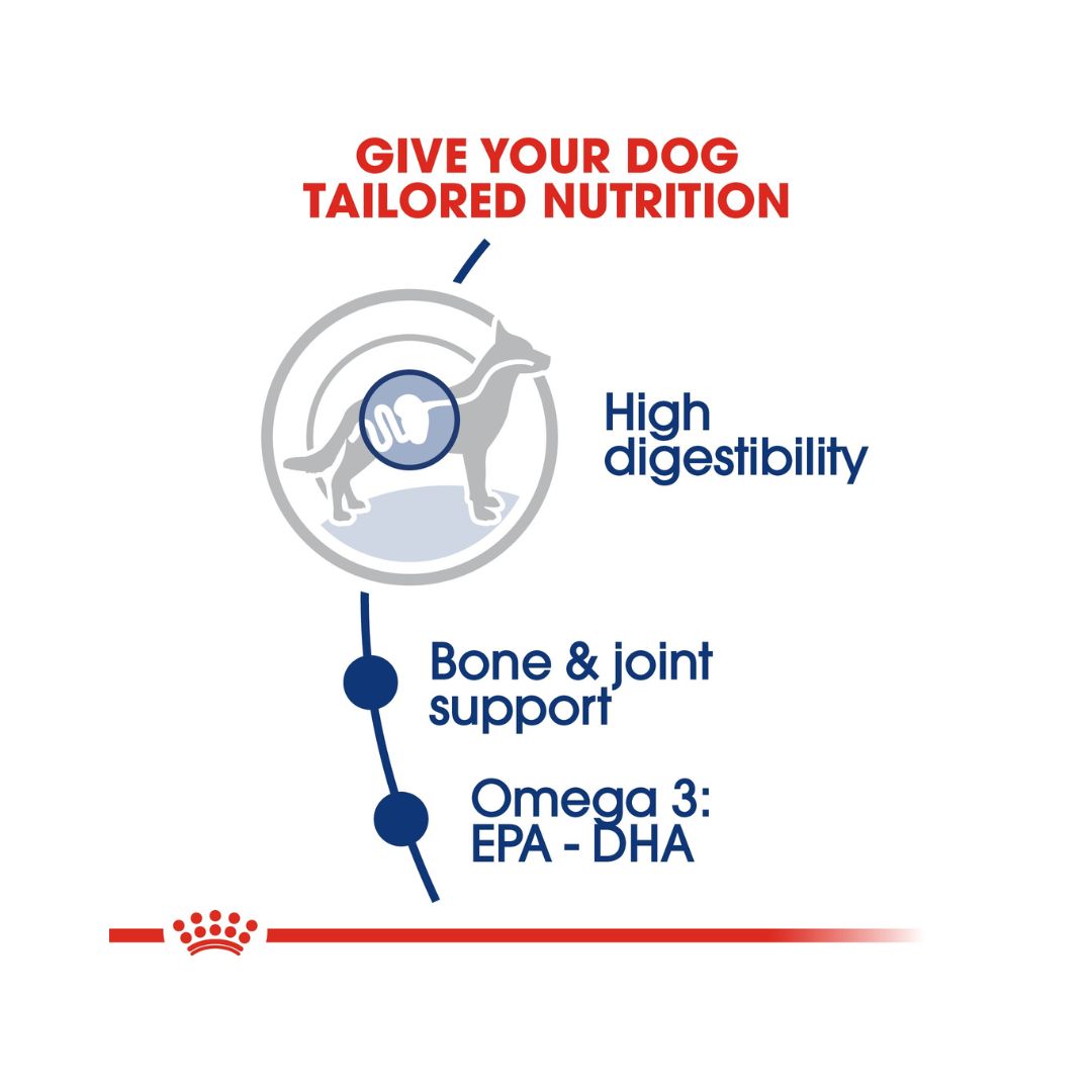 Royal Canin Maxi Adult Dog Dry Food - Benefits 
