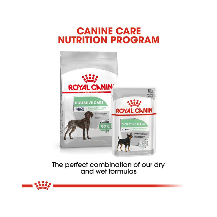 Royal Canin Maxi Digestive Care Dog Dry Food Complete feed for adult dogs and mature large breed dogs from 26 to 44 kg for over 15 months old dogs prone to digestive sensitivity 7.