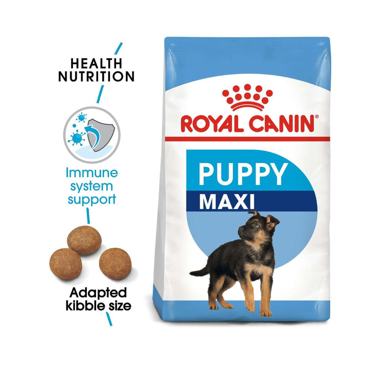 Royal Canin Maxi Puppy Dry Food Complete feed for puppies weighing 26 to 44 kg up to 15 months old 2.