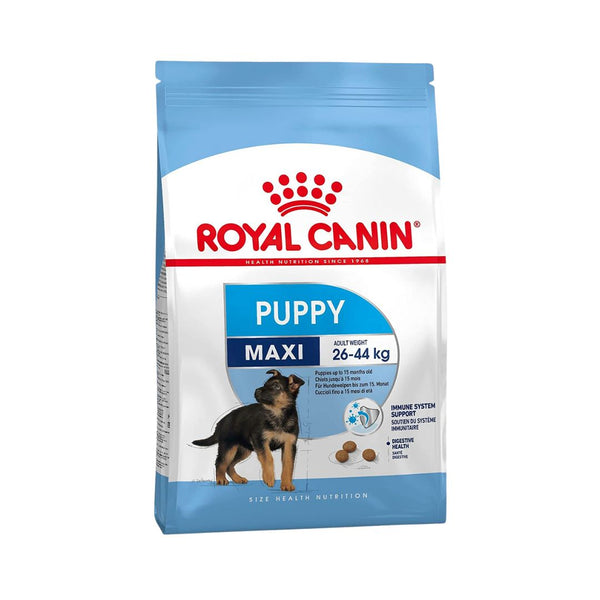 Royal Canin Maxi Puppy Dry Food - Front Bag 
