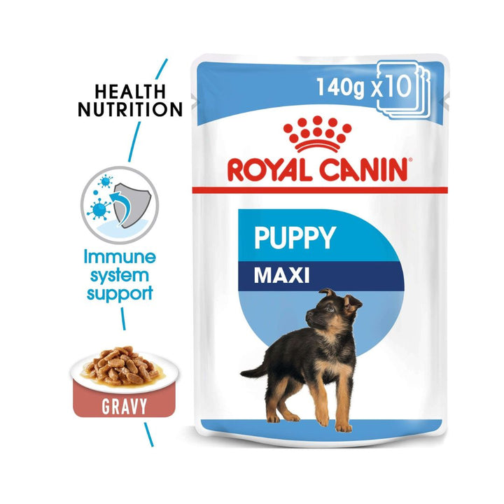 Royal Canin Maxi Puppy Gravy Wet Food Complete feed for puppies from 26 to 44 kg Up to 15 months old 2.