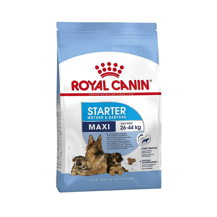 Choose ROYAL CANIN® Maxi Starter Mother & Babydog for a premium nutritional solution that ensures the well-being of both mother and puppies during these vital life stages. Invest in their health today for a vibrant and thriving tomorrow.