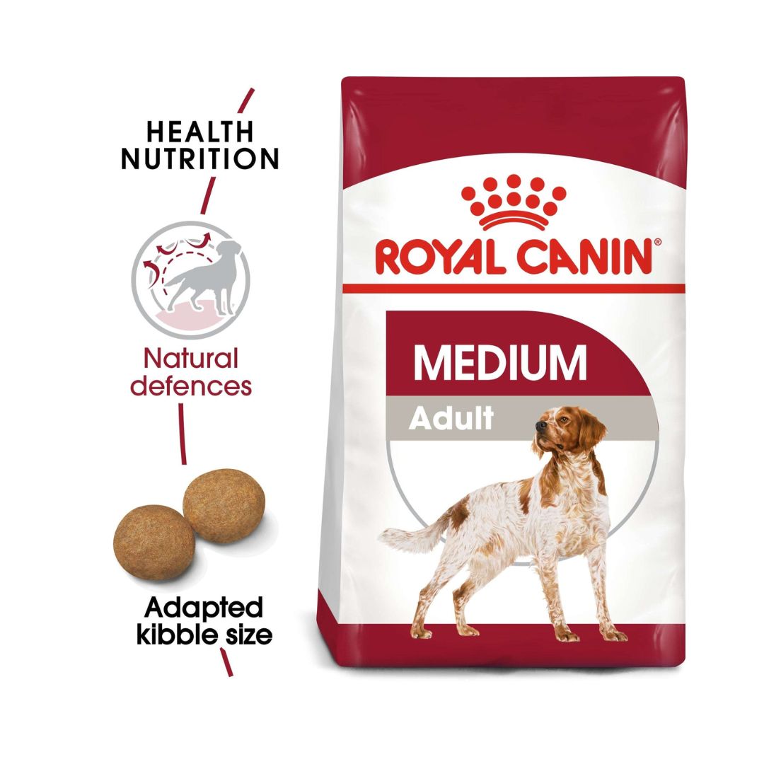 Royal Canin Medium Adult Dog Dry Food - Health Nutrition 