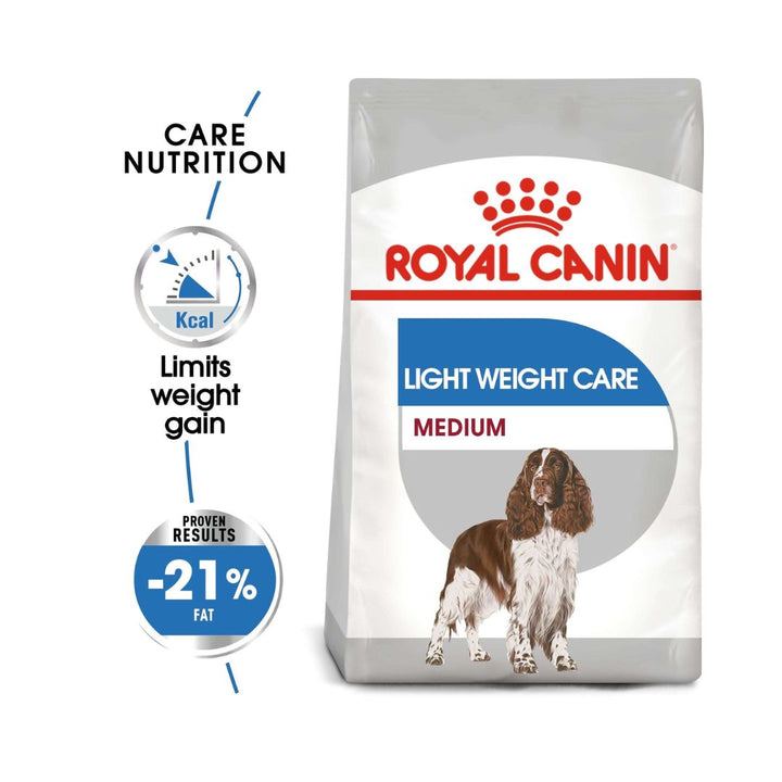 Royal Canin Medium Light Weight Care Dog Dry Food Complete feed for adult and mature medium dogs 11 to 25 kg over 12 months old with a tendency to gain weight 2.