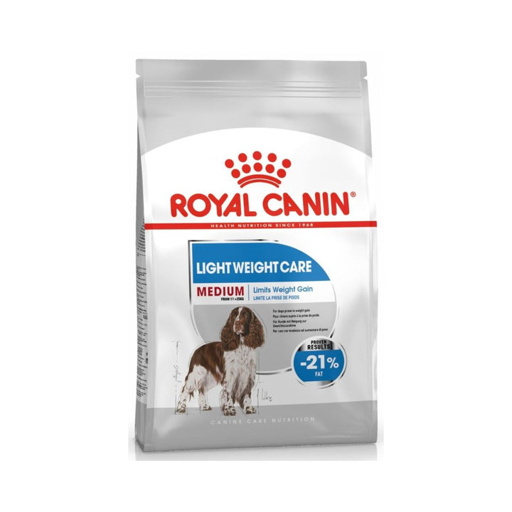 Choose ROYAL CANIN® Medium Light Weight Care for a delicious and complete solution to help keep your medium-sized dog lean, active, and in optimal health.