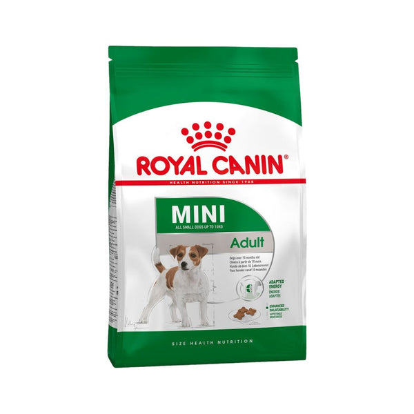 Royal Canin Mini Adult Dog Dry Food - Front Bag 