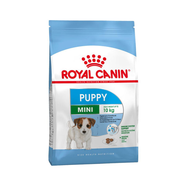 Royal Canin Mini Puppy Dry Food for small breed puppies weight up to 10 kg up to 10 months. 