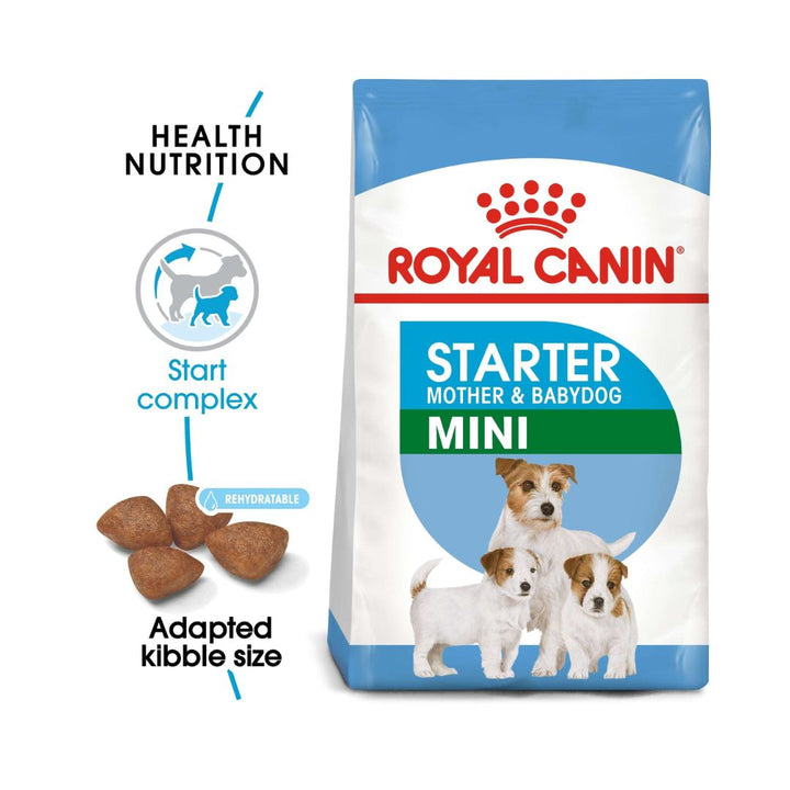 Royal Canin Mini Starter Mother & Babydog Dry Food For the small breed mother up to 10 kg and her puppies 2.