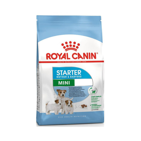 Royal Canin Mini Starter Mother & Babydog Dry Food For the small breed mother up to 10 kg and her puppies.