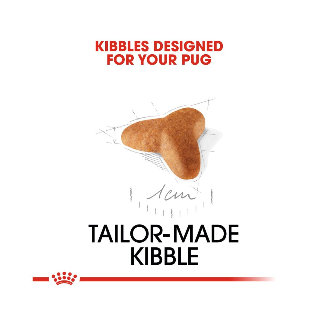 Royal Canin Pug Puppy Dry Food - Kibble Size 
