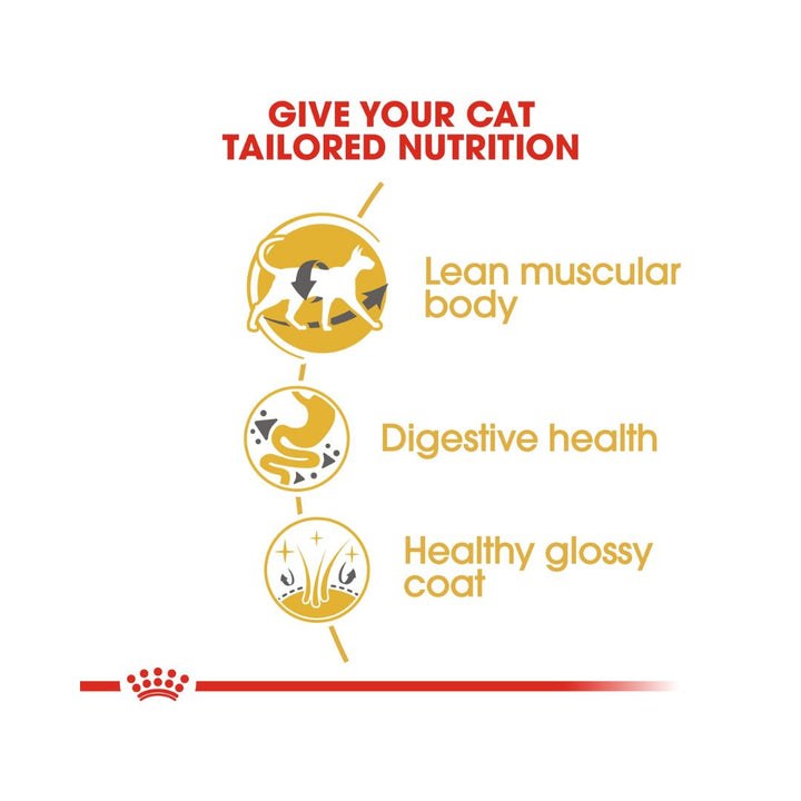 Royal Canin Siamese Adult Cat Dry Food Balanced and complete feed Siamese cats over 12 months old 4.
