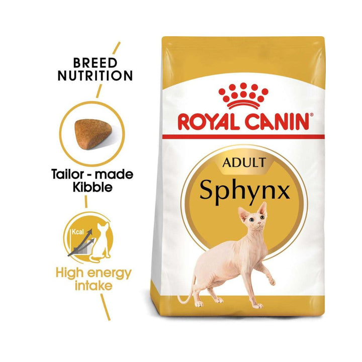 Royal Canin Sphynx Adult Cat Dry Food Balanced and complete feed Sphynx cats over 12 months old 2.