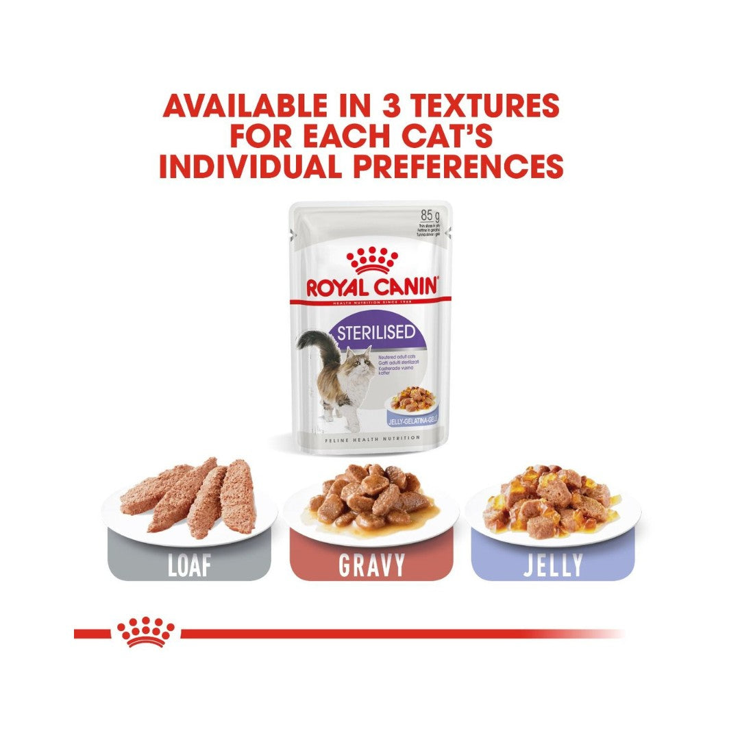 Royal Canin Sterilised Jelly Cat Wet Food