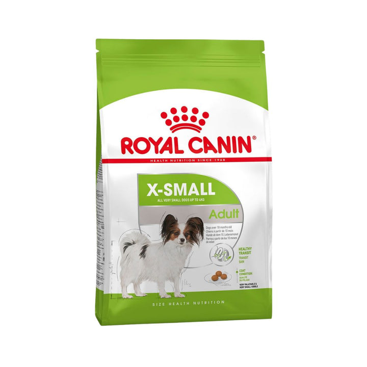 Royal Canin X-Small Adult Dog Dry Food - Front bag 