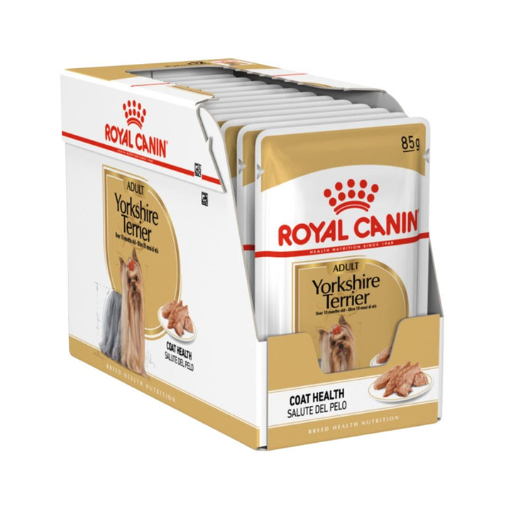 Royal Canin Yorkshire Adult Wet Food Complete feed for dogs, Especially for adult and mature Yorkshire Terriers - Over 10 months old (loaf) 3.