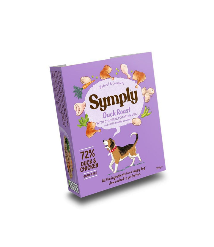 Symply Adult Duck with Potato Wet Dog Food 395g
