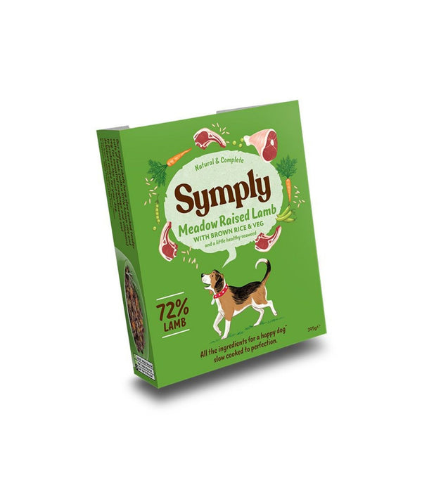 Symply-Adult-Lamb-Brown-Rice-&-Veg-Wet-Dog-Food-395g