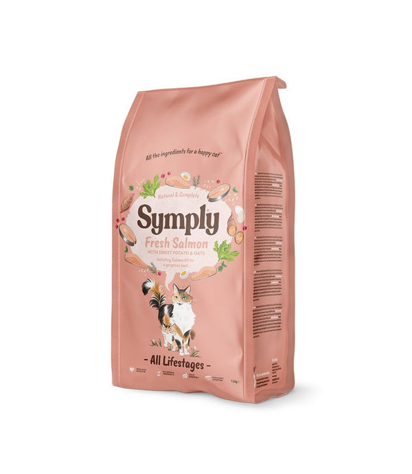 Symply Cat Dry Food with Salmon 