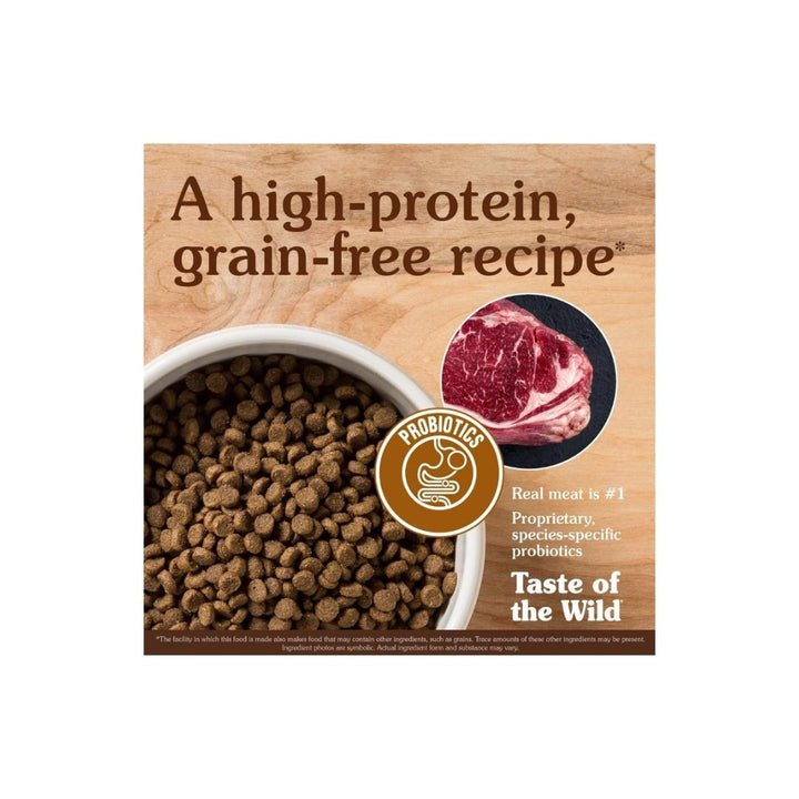 Taste Of The Wild high prairie recipe with roasted bison & roasted venison puppy dry food providing ideal amounts of highly digestible energy for your growing puppy 3.