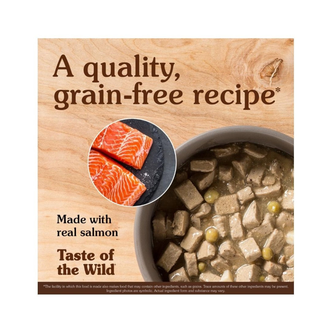 Taste of the Wild Pacific Stream with Salmon in Gravy Dog Wet Food – 390g - product image 2