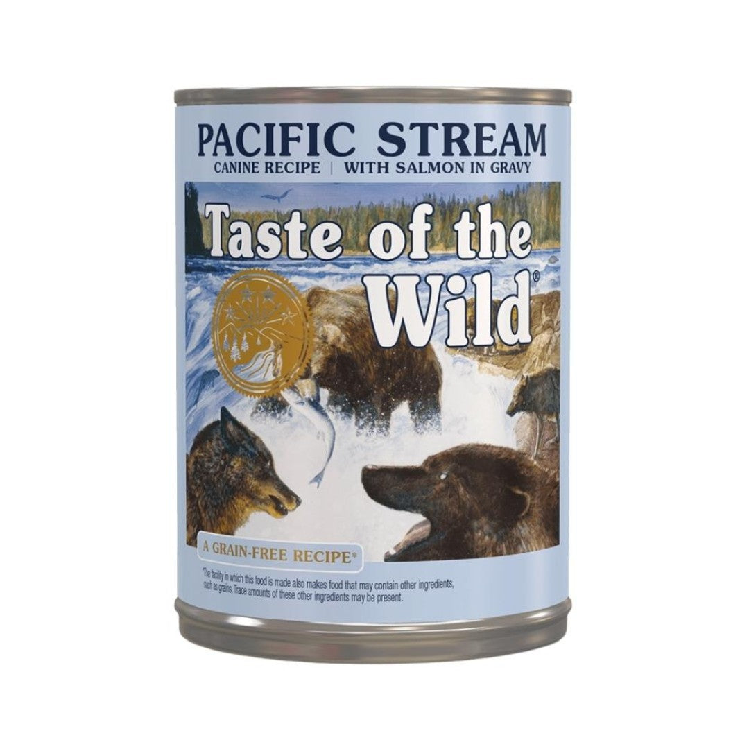 Taste of the Wild Pacific Stream with Salmon in Gravy Dog Wet Food – 390g