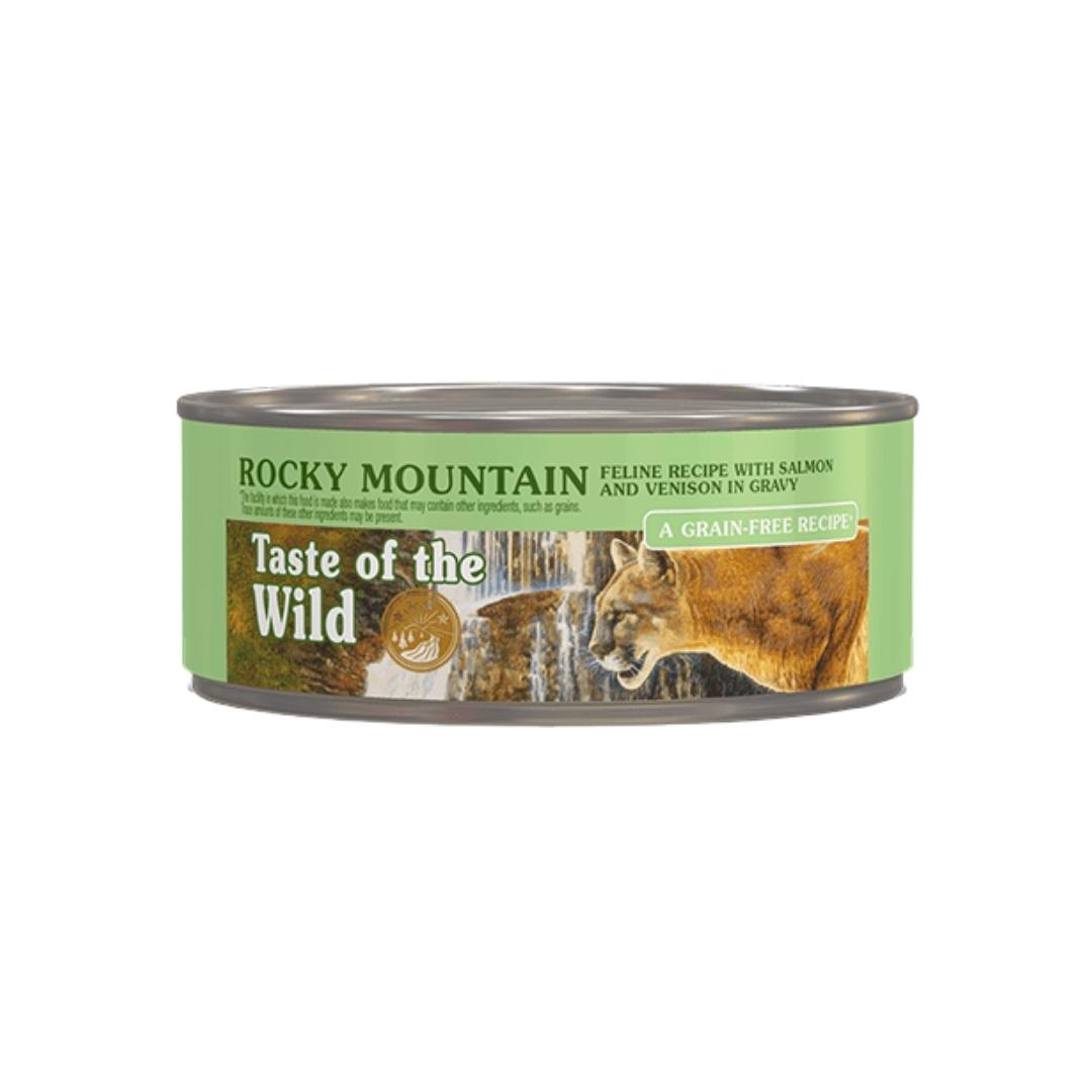 Taste of the Wild Rocky Mountain Salmon & Venison in Gravy Cat Wet Food – 85g